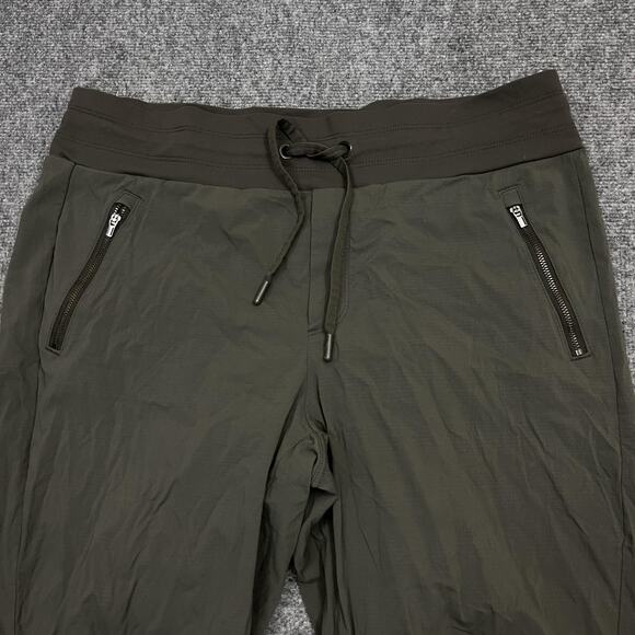 Athleta Pants Womens Medium Lightweight Joggers Zip Pocket Stretch Activewear - Picture 2 of 11